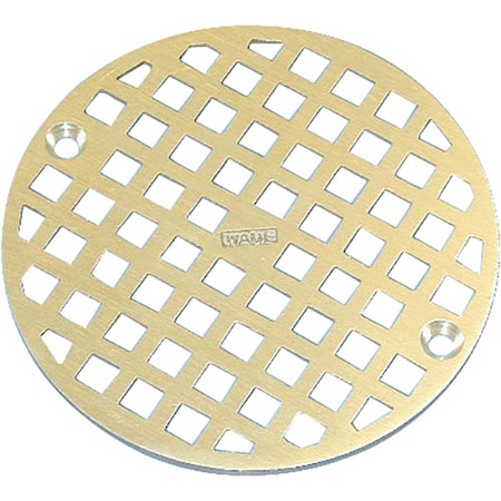 Allpoints 4 5/8" Wade Floor Drain Cover, Round, 4" Centers 1771063